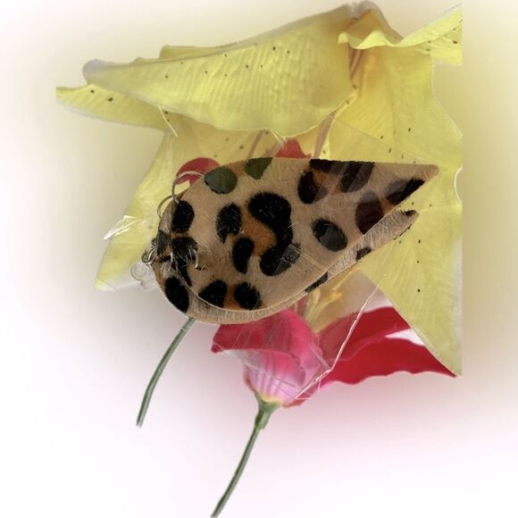 New! Never worn & never opened! Leopard earrings! - Picture 10 of 10